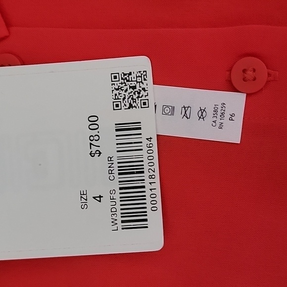 NWT Lululemon Full Day Ahead Short Sleeve Shirt Size 4 | Carnation Red - Picture 8 of 8